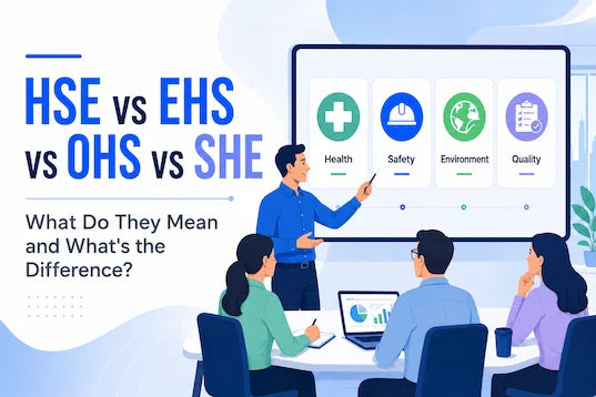HSE vs EHS vs OHS vs SHE: What Do They Mean and What's the Difference?