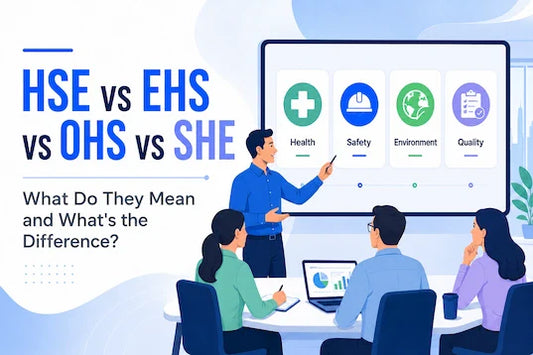 HSE vs EHS vs OHS vs SHE: What Do They Mean and What's the Difference?
