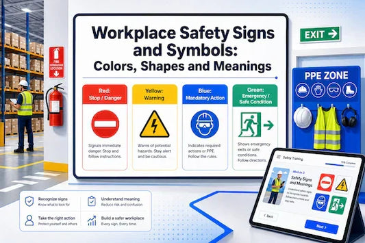 Workplace Safety Signs and Symbols: Colors, Shapes and Meanings