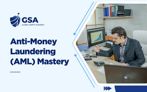Finance professional reviewing transactions and financial records during Anti-Money Laundering (AML) Mastery training, focusing on compliance, fraud detection, risk assessment, and financial crime prevention.