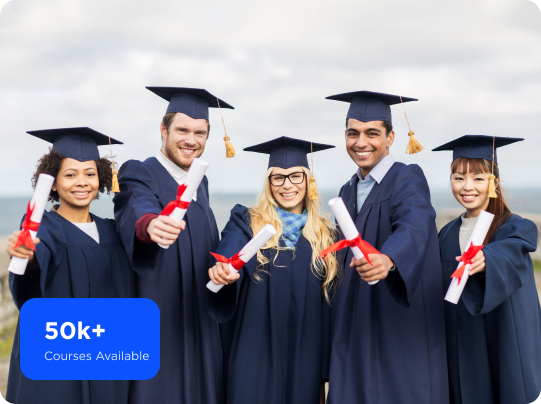 Graduates celebrating success