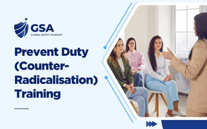 Prevent Duty (Counter-Radicalisation) Training course image showing a female speaker leading an educational workshop group.