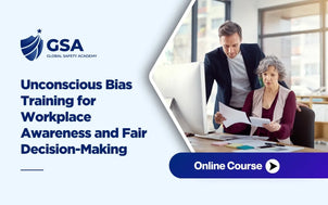 Unconscious Bias Training for Workplace Awareness and Fair Decision-Making course featuring professionals reviewing documents together, promoting inclusive leadership, diversity awareness, and fair workplace decisions.